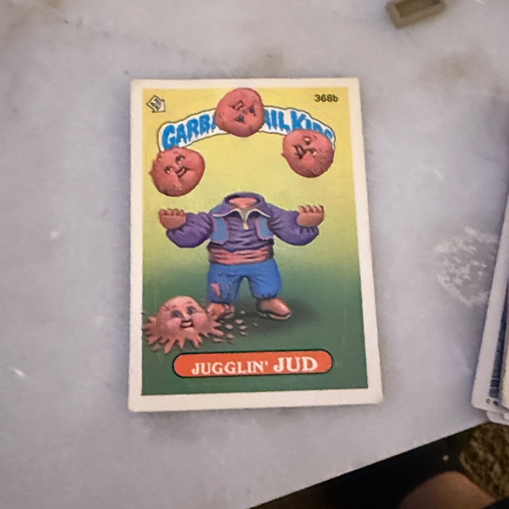 Garbage Pail Kids Juggling Card